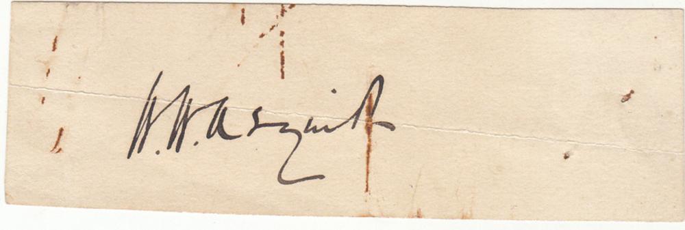 Herbert Henry Asquith signa... image