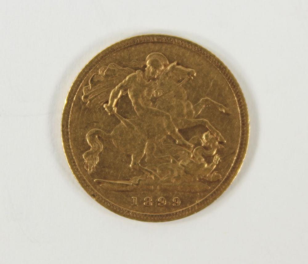 Australia 1899 M Half Sover... image