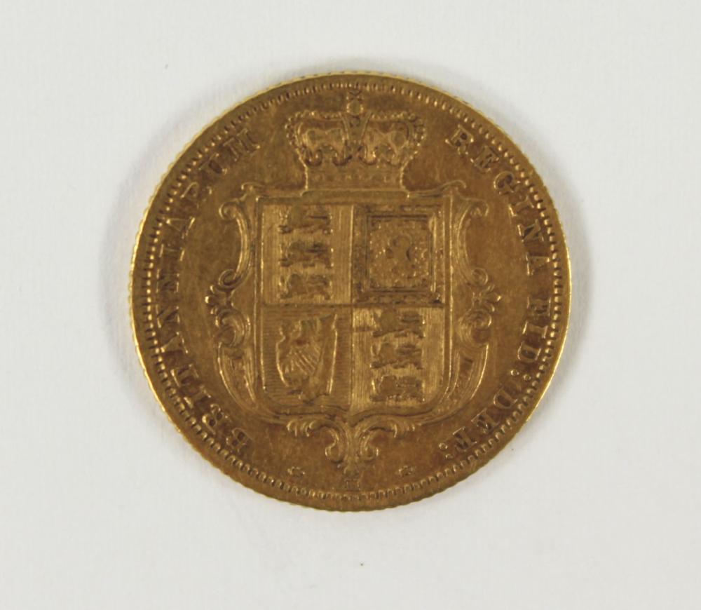 Australia 1873 M Half Sover... image