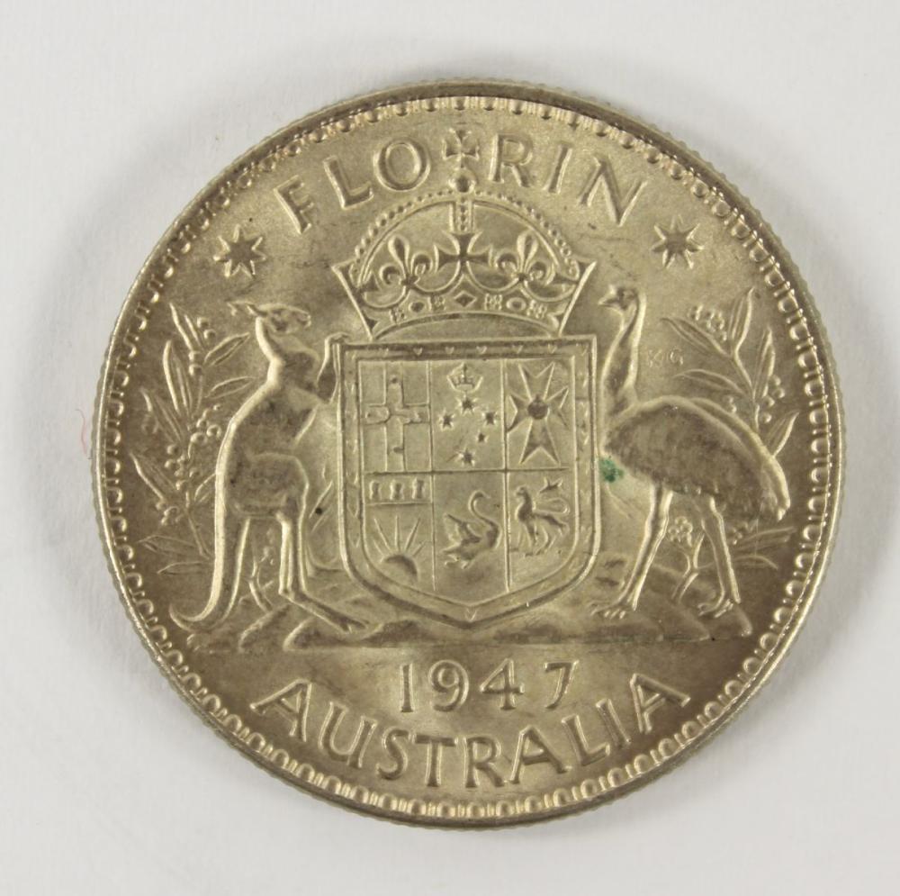 Australia 1947 Florin, Choi... image