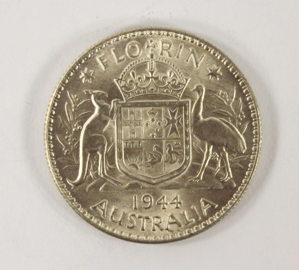 Australia 1944 (M) Florin, ... image