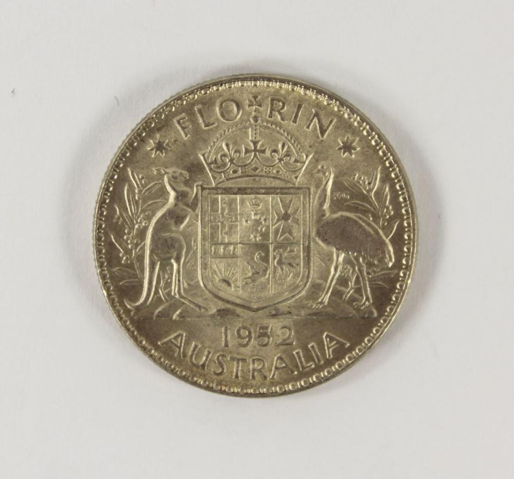 Australia 1952 Florin, Choi... image