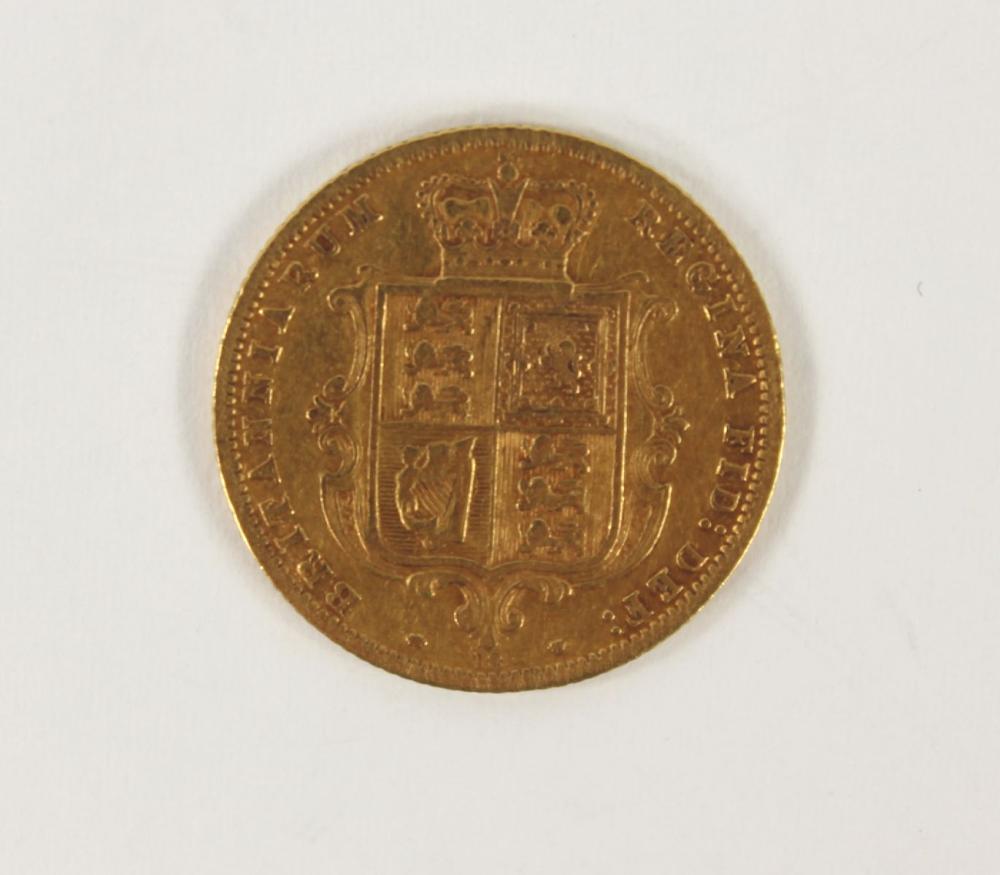 Great Britain 1874 Half Sov... image