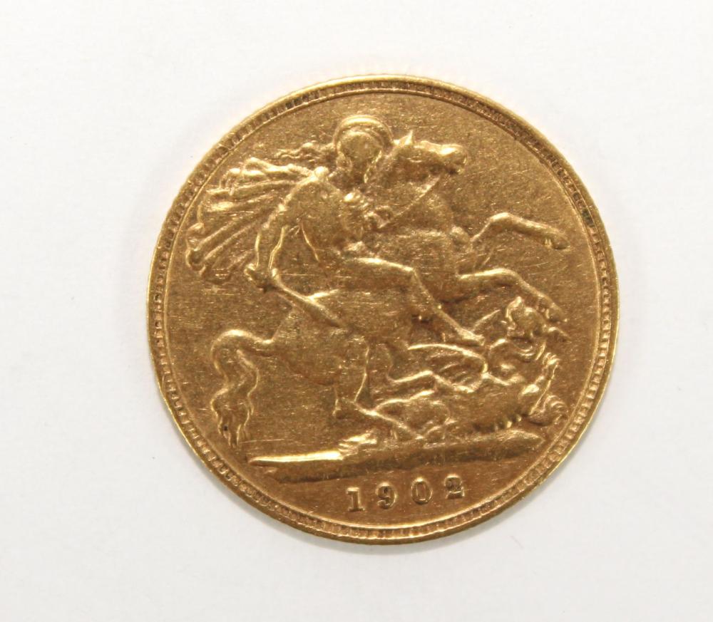 Great Britain 1902 Half Sov... image