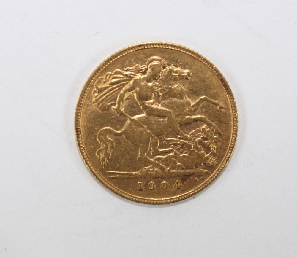 Great Britain 1904 Half Sov... image