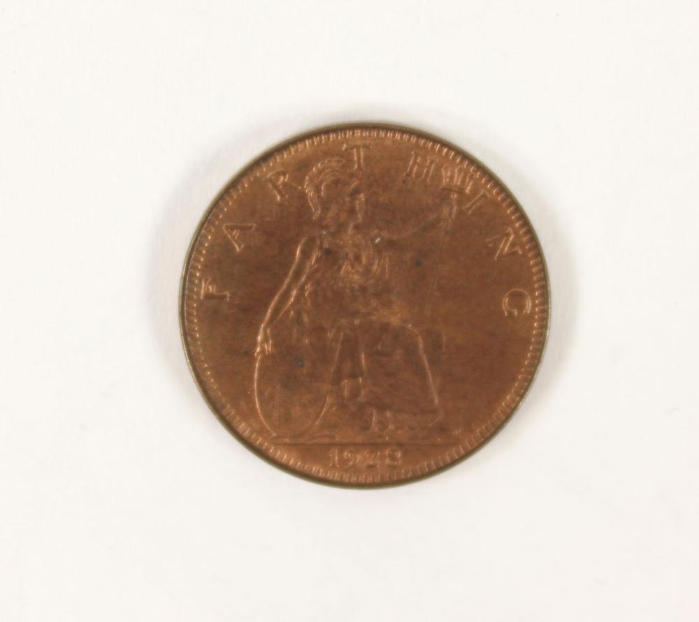 Great Britain 1928 Farthing... image