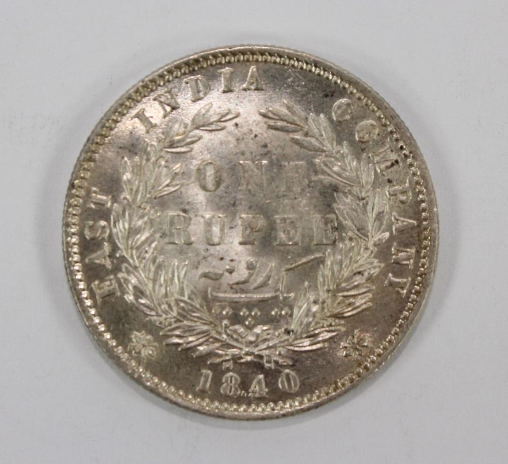 India 1840 (B) Silver (917)... image