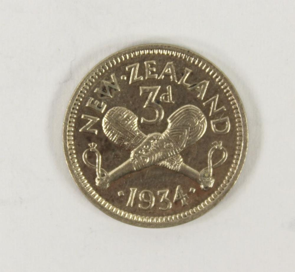 New Zealand 1934 Silver (50... image