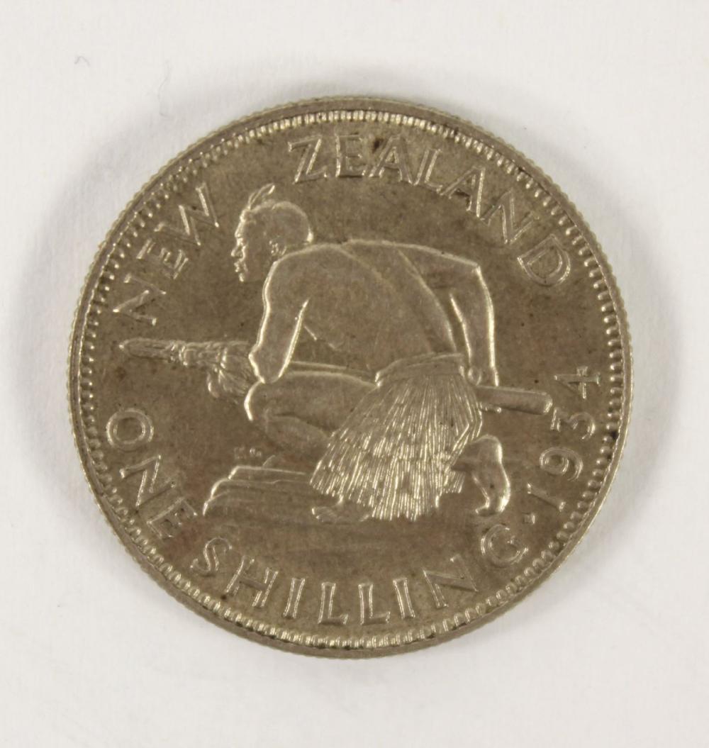 New Zealand 1934 Silver (50... image