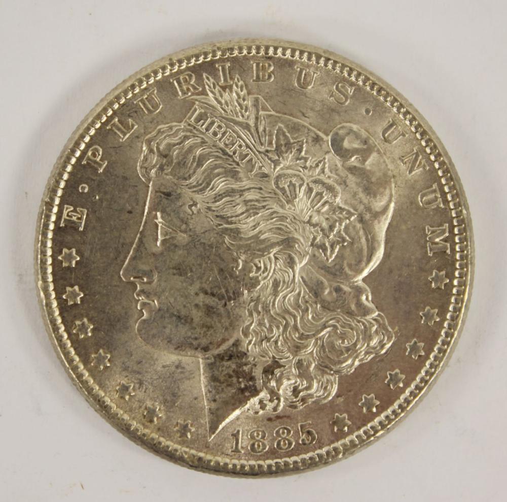 U.S.A. 1885 Morgan Silver (... image