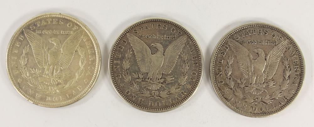 U.S.A. 1884 & 1900 Morgan, ... image