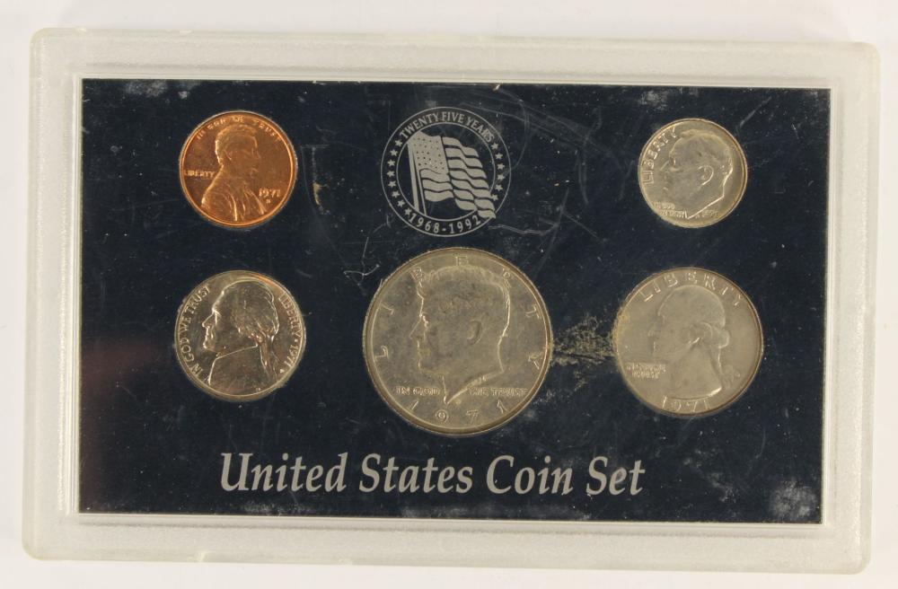 U.S.A. 1971 D Mint Set, (5 ... image