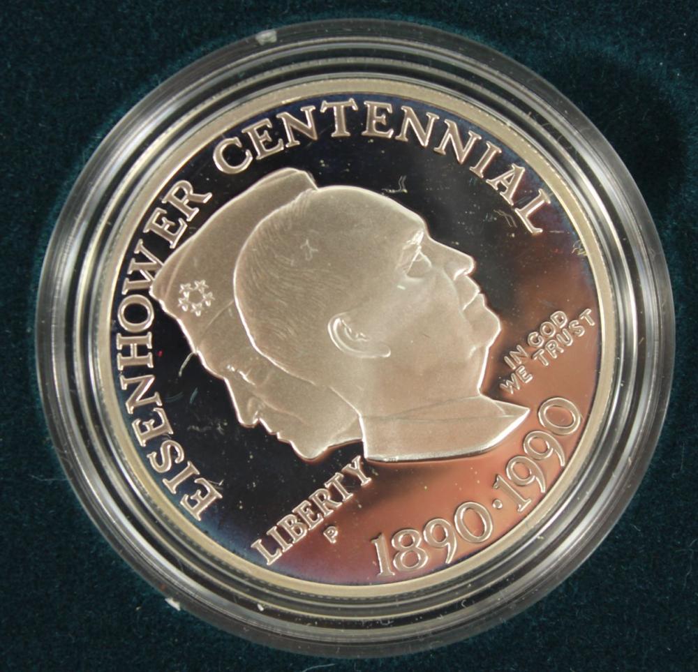 U.S.A. 1990 P 'Eisenhower -... image