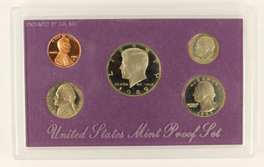 U.S.A. 1989 S Proof Set, FD... image