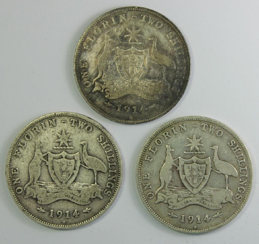 Australia. 1914 H Florin, V... image