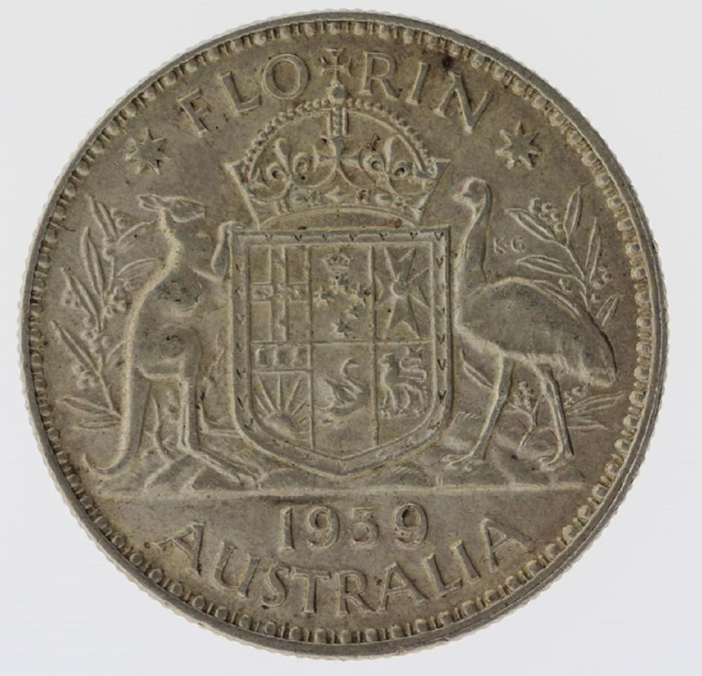 Australia. 1939 Florin, goo... image