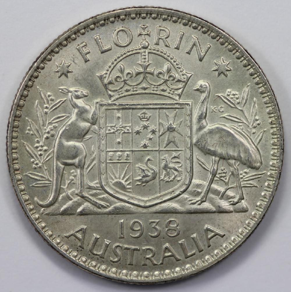 Australia. 1938 Florin, Cho... image