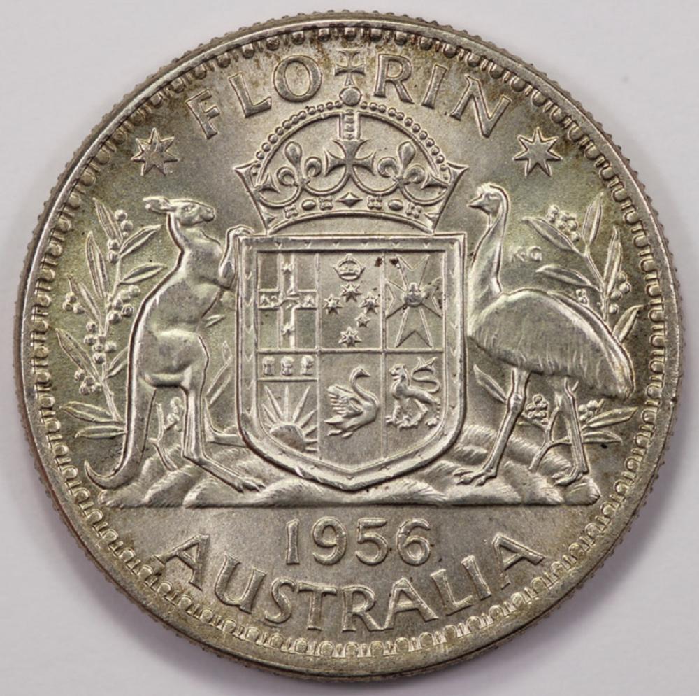 Australia. 1956 Florin, Cho... image