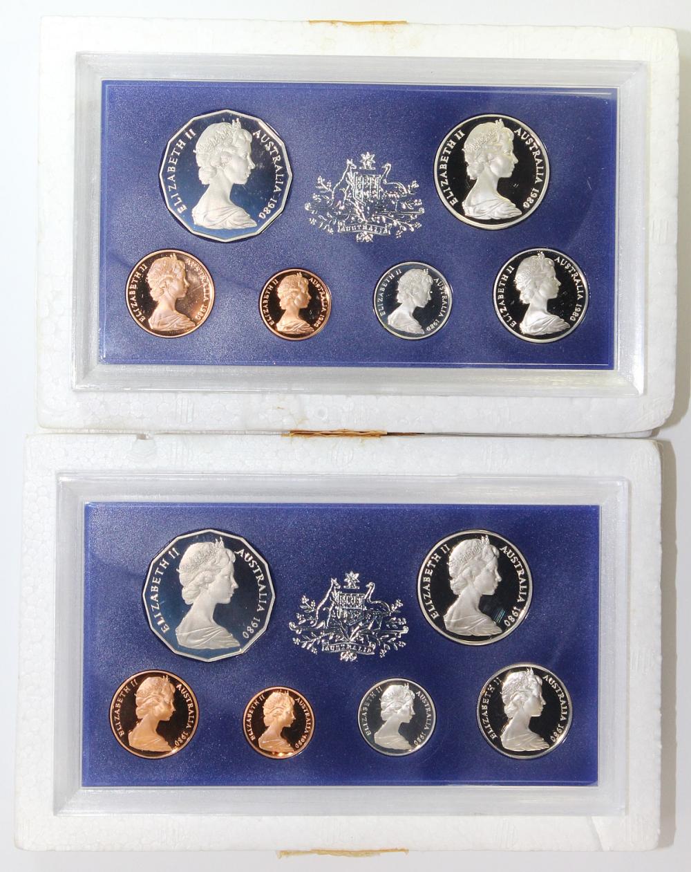 Australia. 1980 Proof Sets,... image