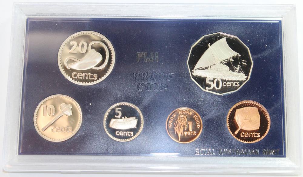 Fiji. 1980 Proof Set (6 coins) image