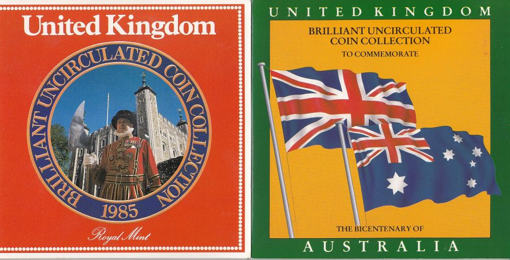 Great Britain. 1985 & 1988 ... image