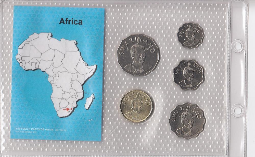 Swaziland. Coin Type Set, U... image