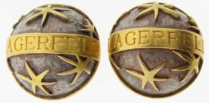 Clip on Earrings by Karl La... image