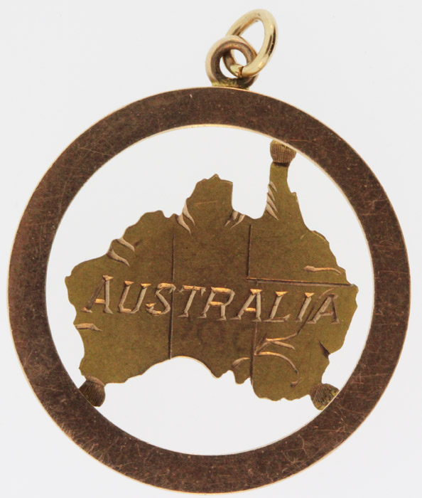 Antique 'Australia' Map Pen... image