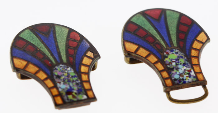 Petite Art Deco Enamelled B... image