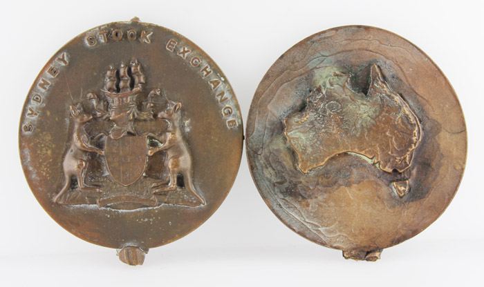 Australia. Pair of Bronze M... image