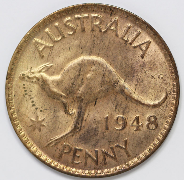 Australia 1948 (M) Penny, C... image