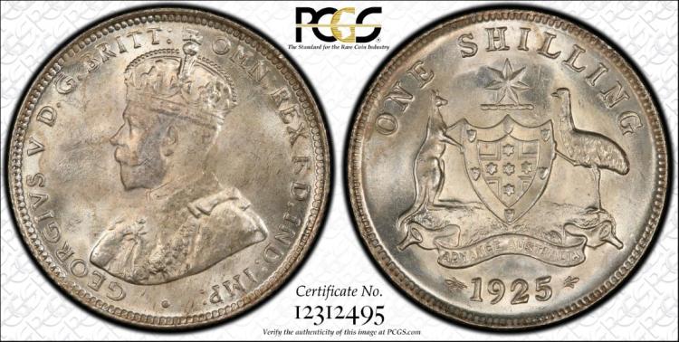 Australia 1925/3 Shilling, ... image