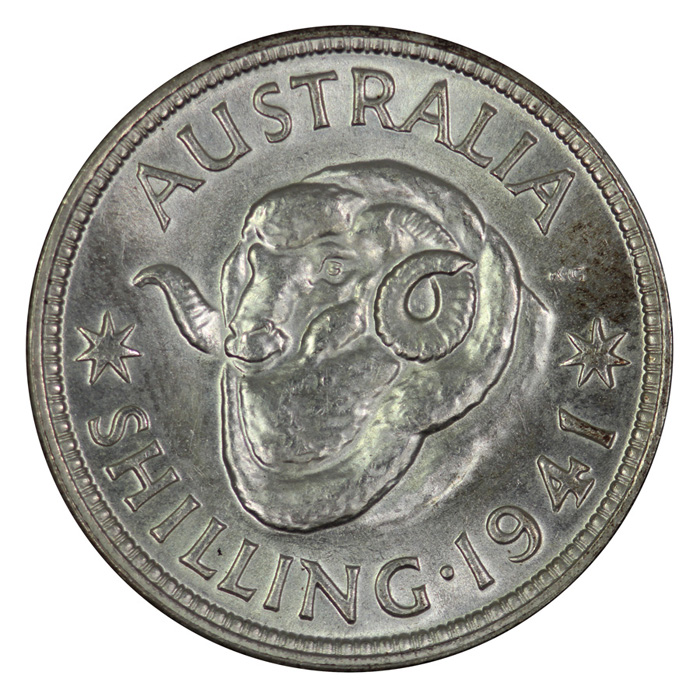 Australia 1941 Shilling, Un... image