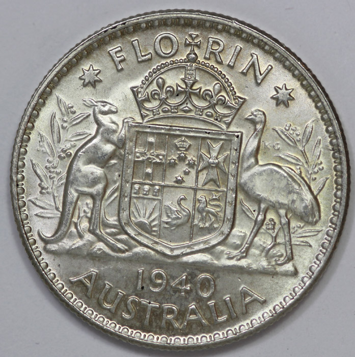 Australia 1940 Florin, Lust... image