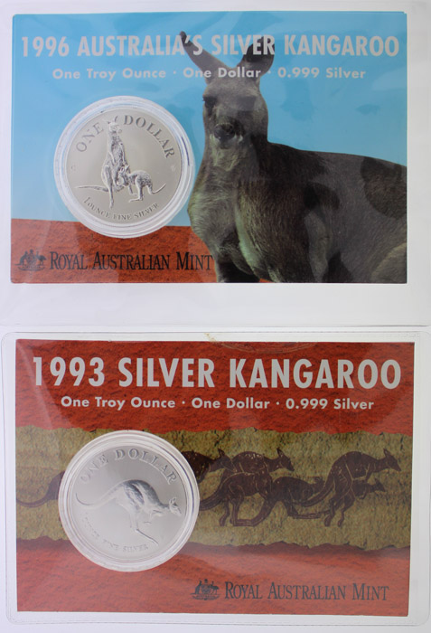 Australia 1993 & 1996 Silve... image