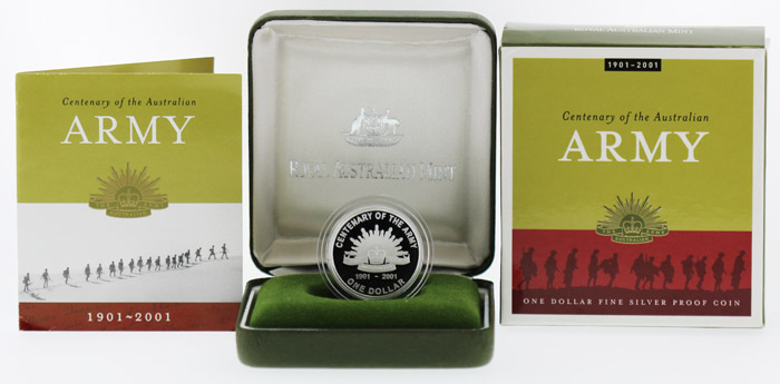 Australia 2001 'Army' Proof... image