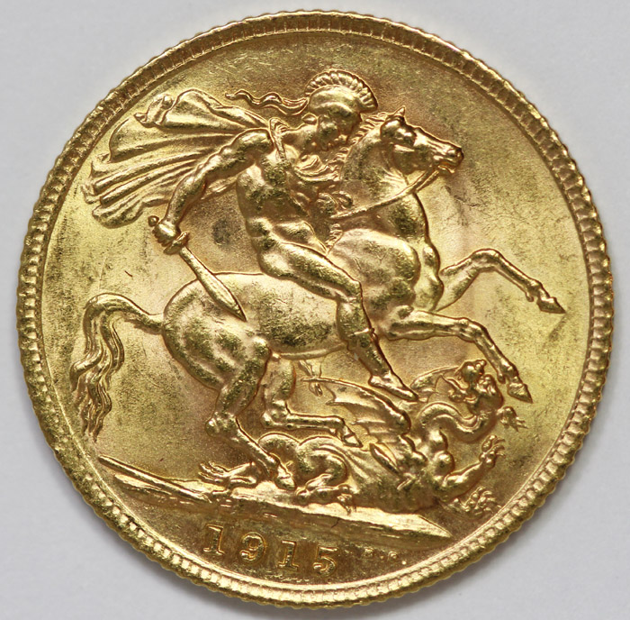 Great Britain 1915 Sovereig... image