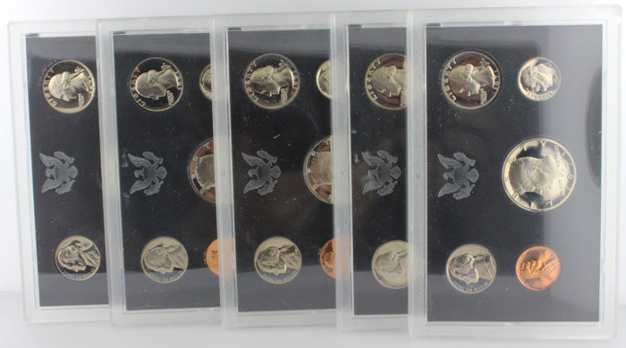 USA 1971 Proof Set (5 sets ... image