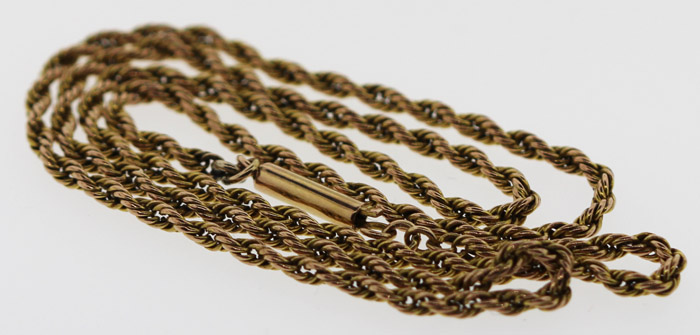 Vintage 10ct Gold Chain image