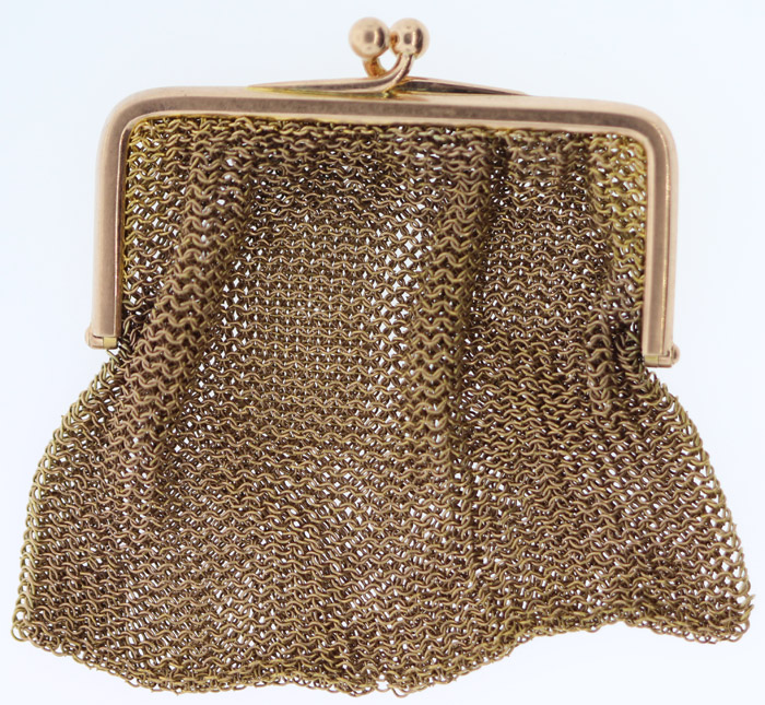 Heavy 9ct Gold Mesh Change ... image