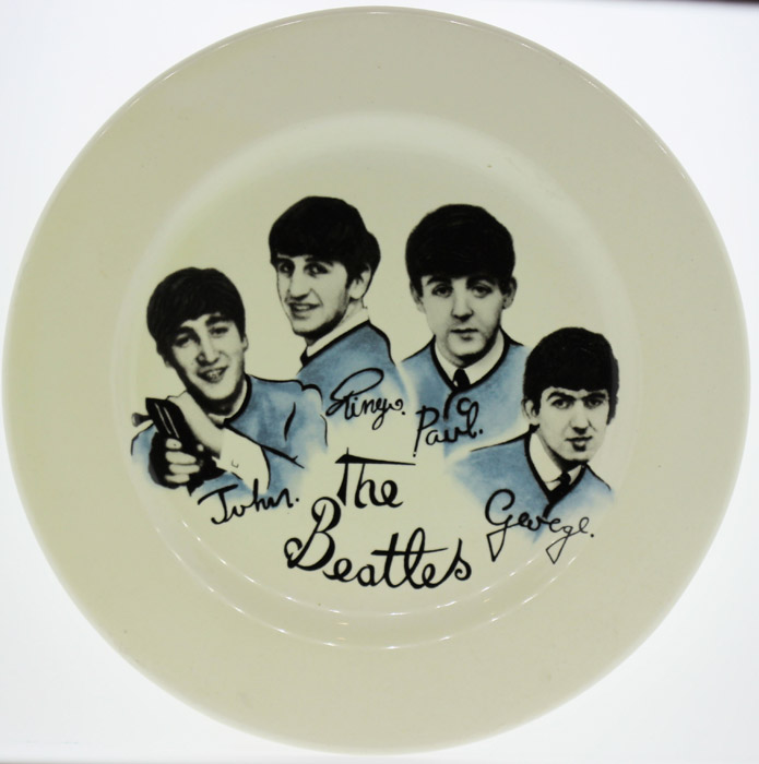 1960s Beatles Souvenir Plate image