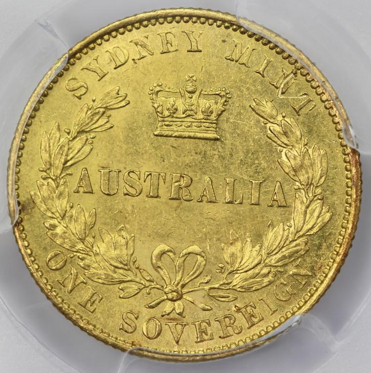 Australia 1861 Sydney Mint ... image