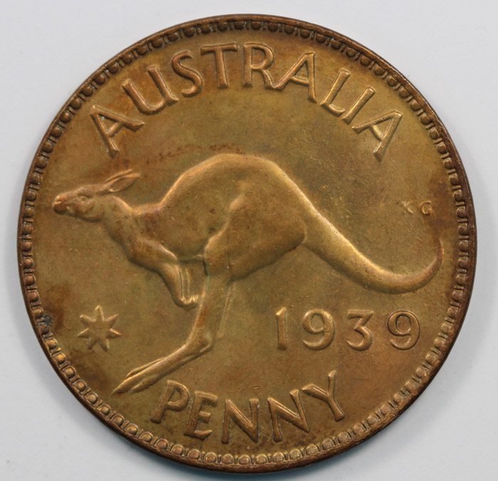 Australia 1939 Penny, Virtu... image