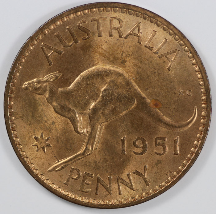 Australia 1951 PL Penny, Ch... image