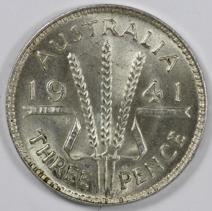 Australia 1941 Threepence, ... image