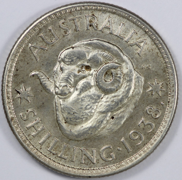 Australia 1938 Shilling, li... image