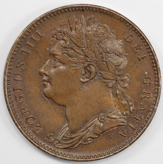 Great Britain 1823 Farthing... image