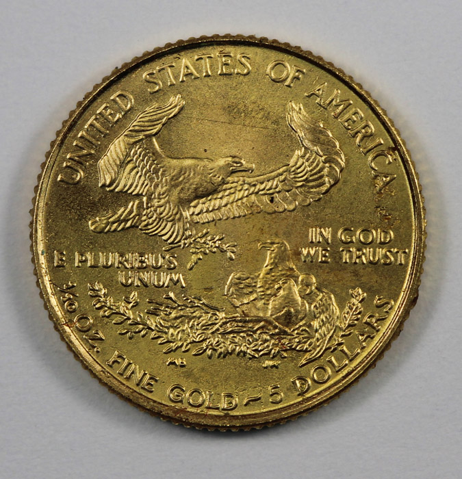 USA 1997 $5 Gold Coin, Unci... image