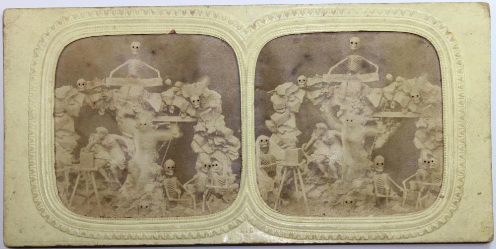 'Diableries' Stereoscope Ca... image