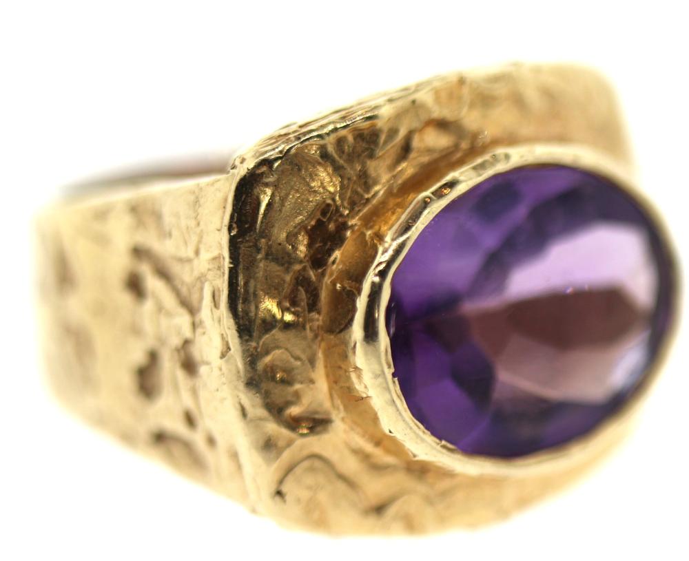 Men's-size Amethyst Ring in... image